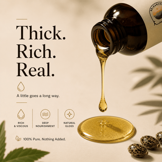 100% Cold Pressed Castor Oil - ReEarthy