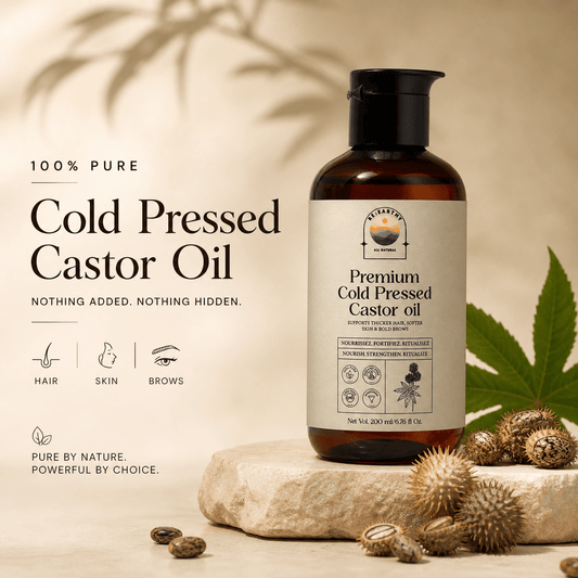 100% Cold Pressed Castor Oil - ReEarthy