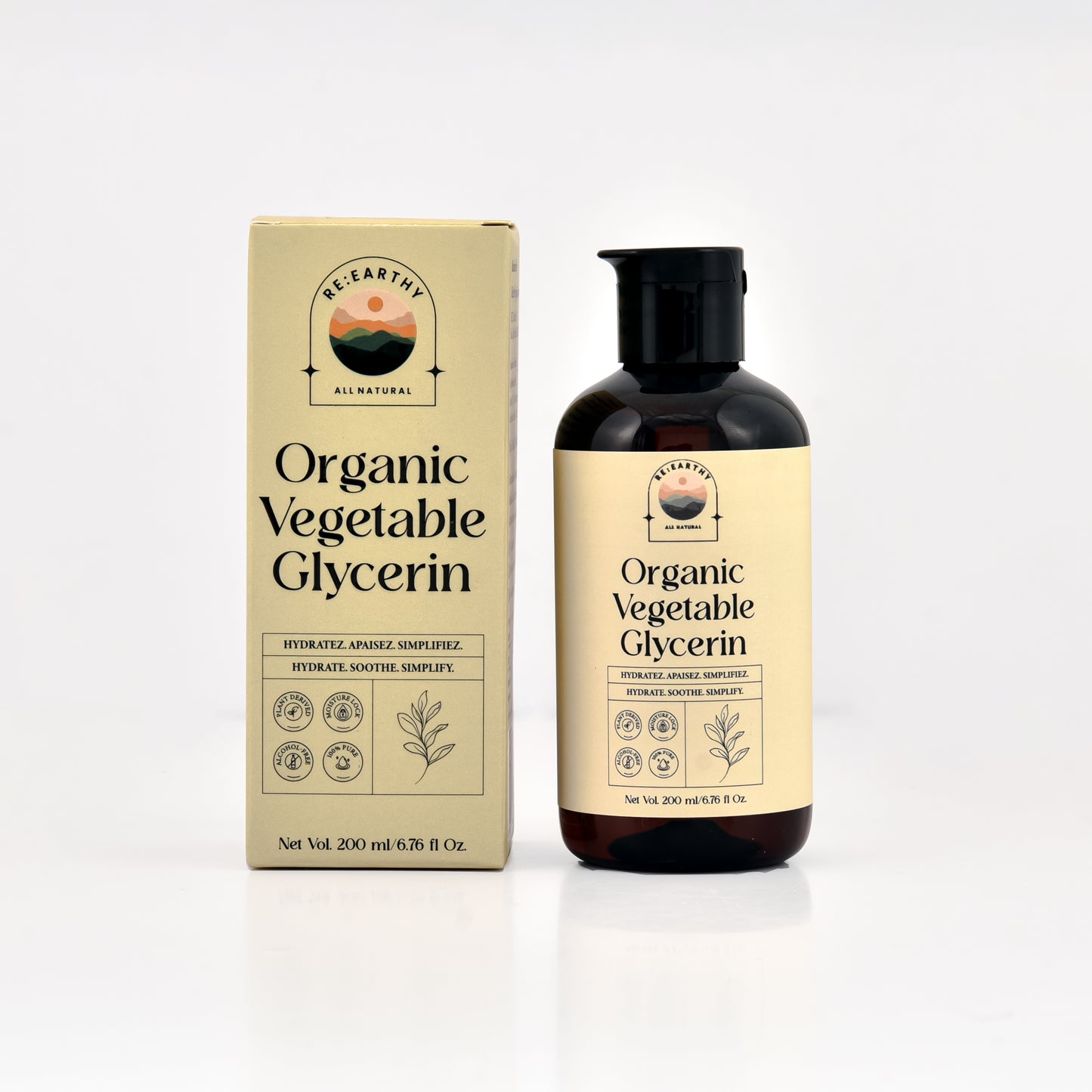 Organic Vegetable Glycerin for Skin, Hair & DIY Skincare