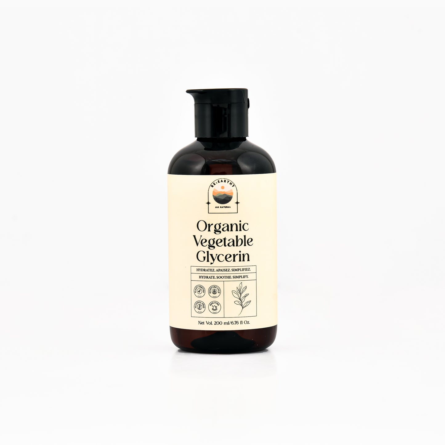 Organic Vegetable Glycerin for Skin, Hair & DIY Skincare