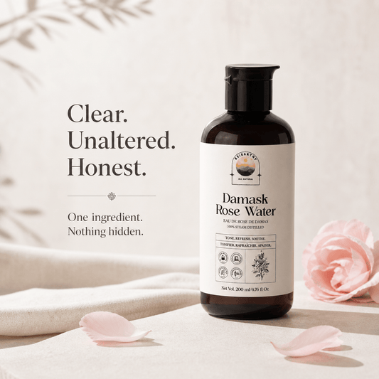 Damask Rose Water Toner - ReEarthy