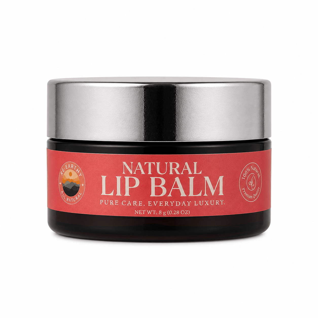 Natural Lip Balm (A2 Ghee Infused) - ReEarthy